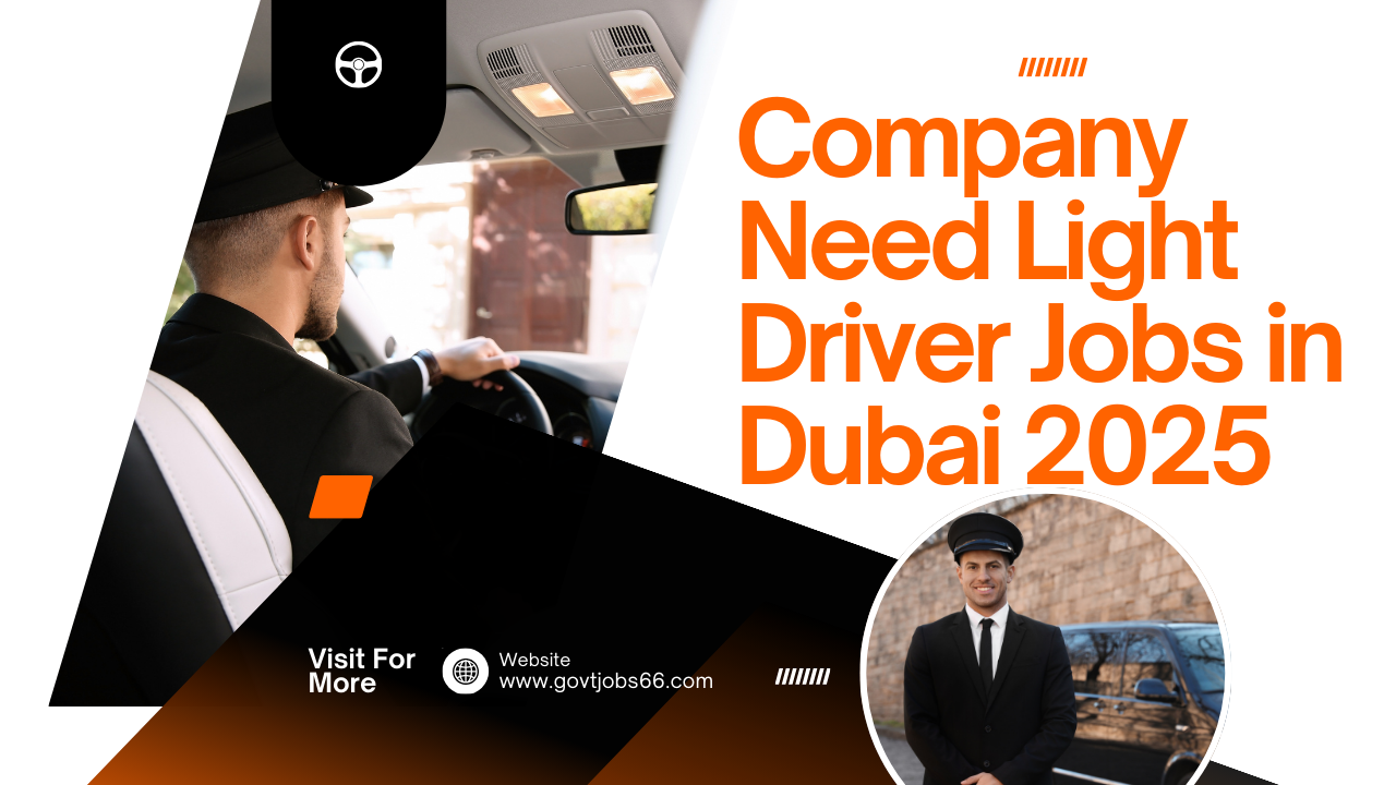 Driver Jobs in Dubai 2025