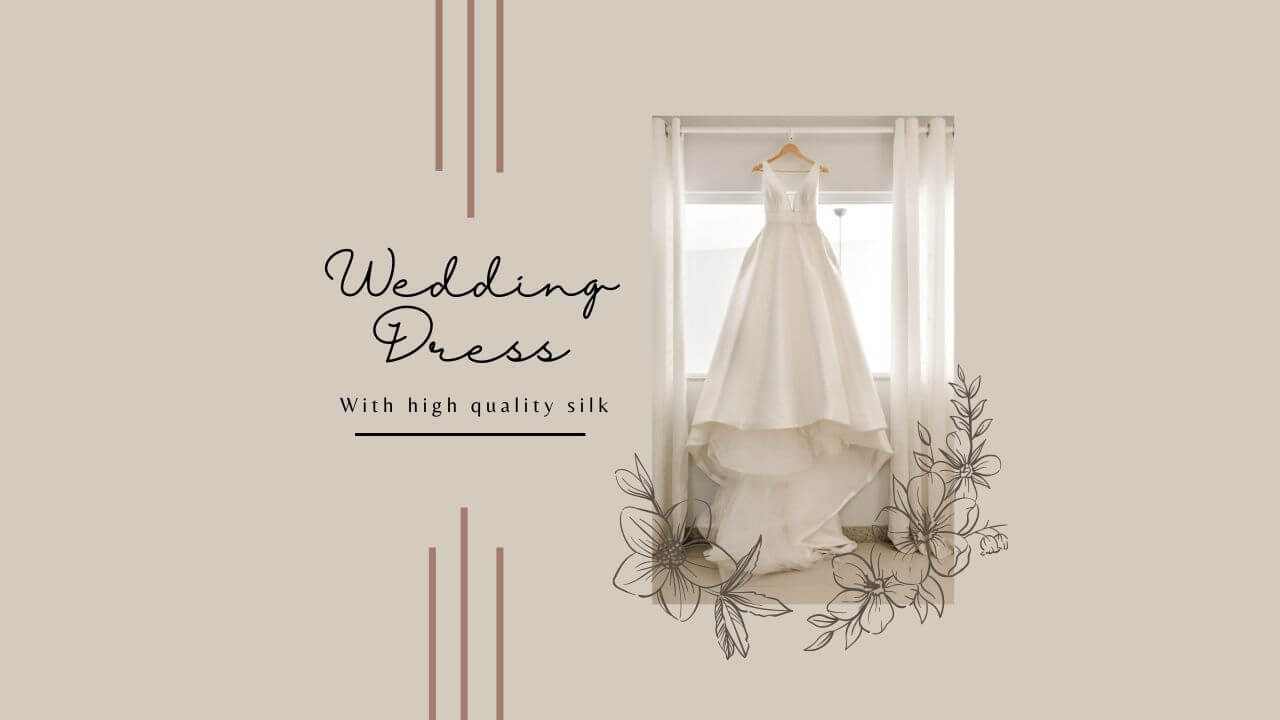 Lillian Bridal Dress Featuring Detachable Train