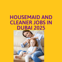 Housemaid And Cleaner Jobs in Dubai 2025